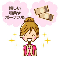 嬉しい特典やボーナスも チャットレディー ライブチャット アルバイト